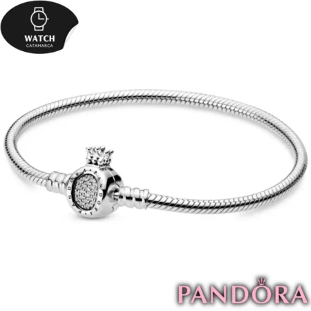 Pulsera Pandora Moments Crown O con Circonias Plata 925 598286CZ