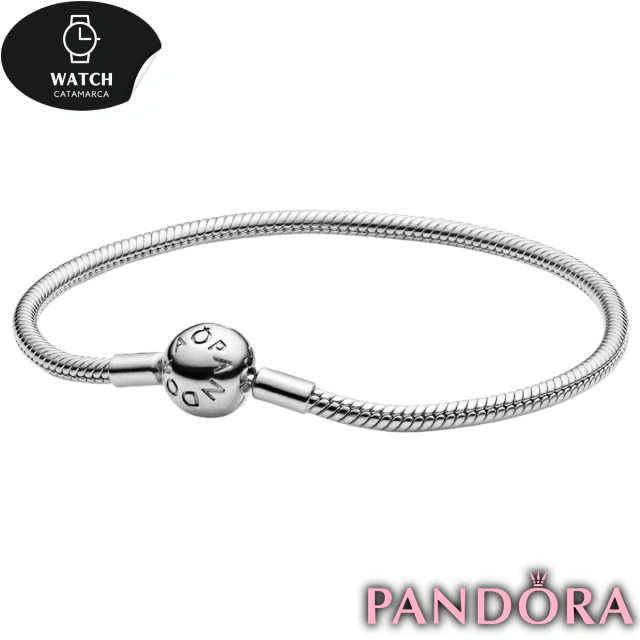 Pulsera Pandora Moments Round Clasp Plata 925 590728