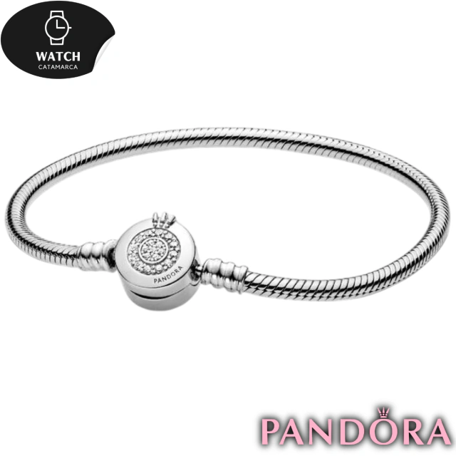 Pulsera Pandora Moments Sparkling Crown Plata 925 599046C01